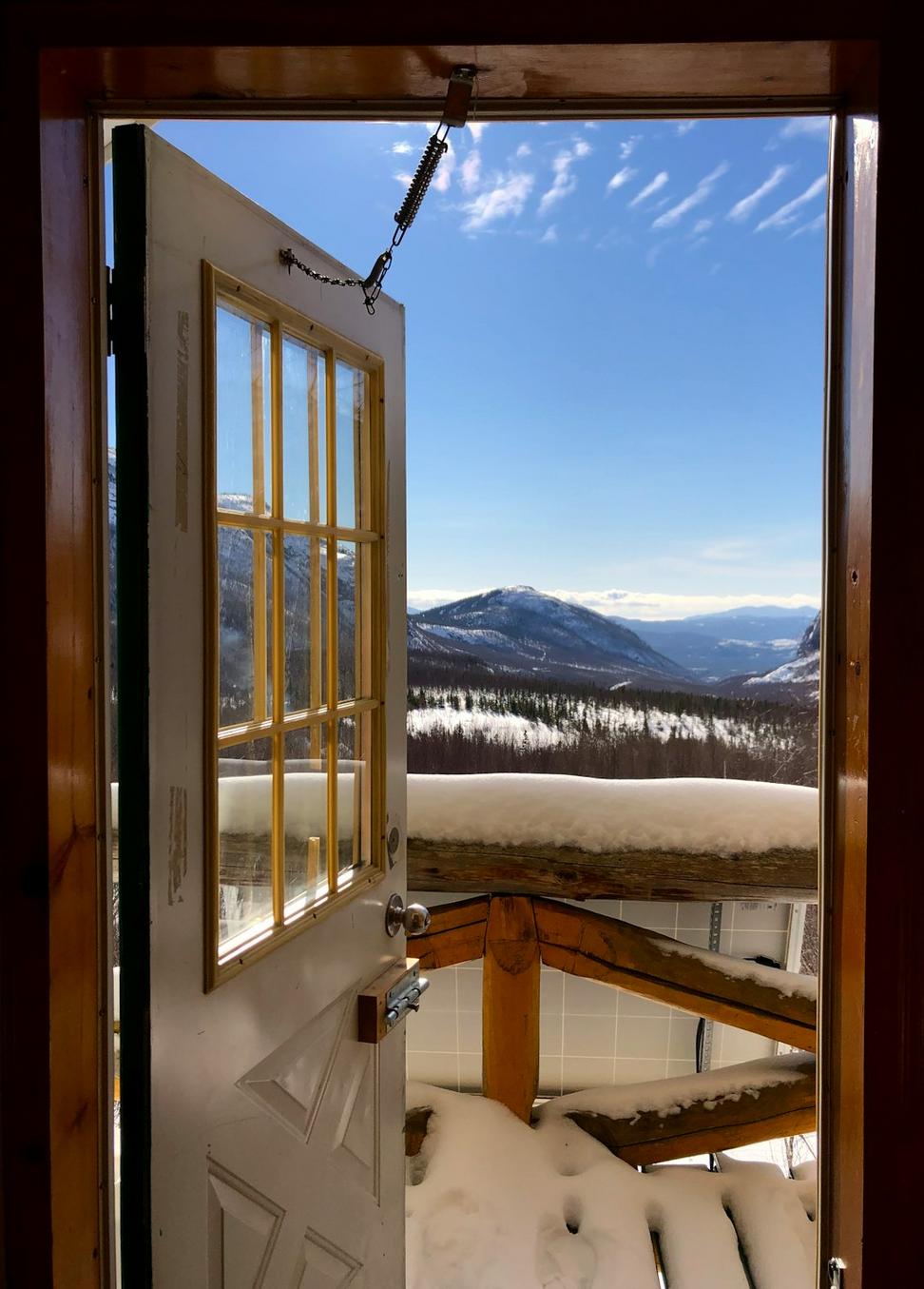 Mountain residence with panoramic views